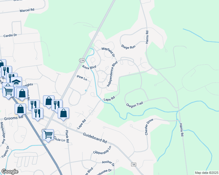 map of restaurants, bars, coffee shops, grocery stores, and more near 201 Victory Way in Saratoga County