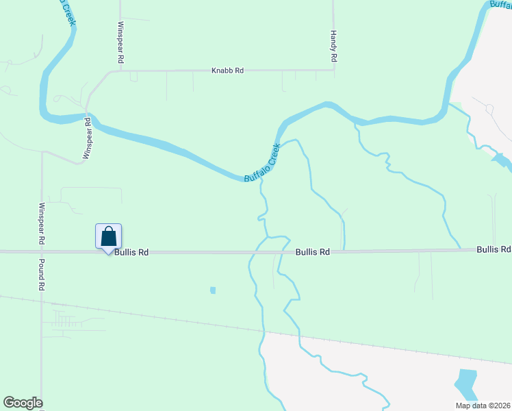 map of restaurants, bars, coffee shops, grocery stores, and more near 1349 Bullis Road in Erie County
