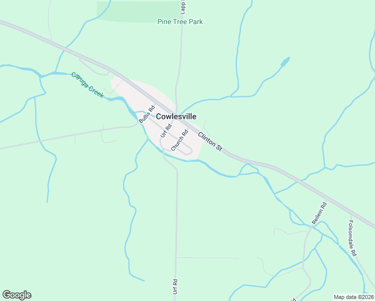 map of restaurants, bars, coffee shops, grocery stores, and more near 251 Sargent Road in Cowlesville