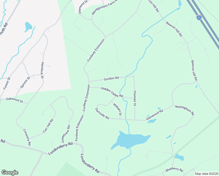 map of restaurants, bars, coffee shops, grocery stores, and more near 15 Gordon Road in Derry