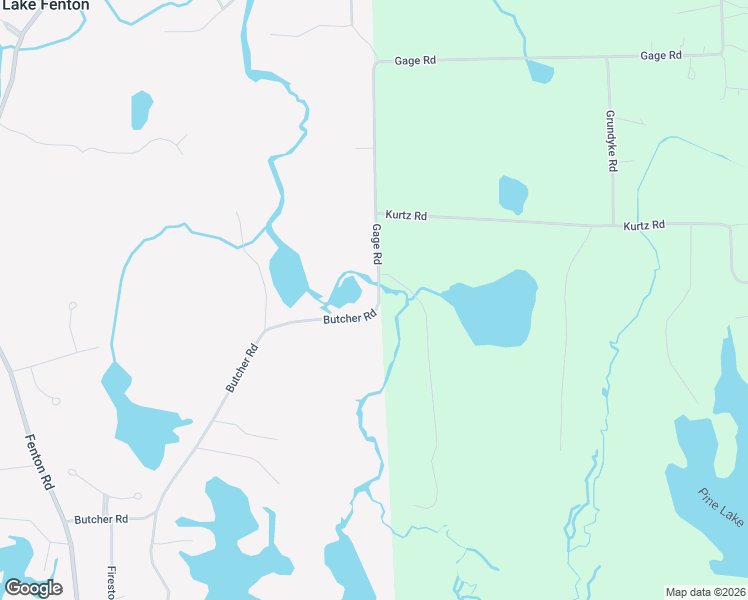 map of restaurants, bars, coffee shops, grocery stores, and more near 12476 Gage Road in Holly