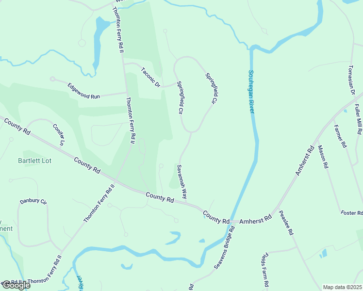 map of restaurants, bars, coffee shops, grocery stores, and more near 18 Savannah Way in Merrimack