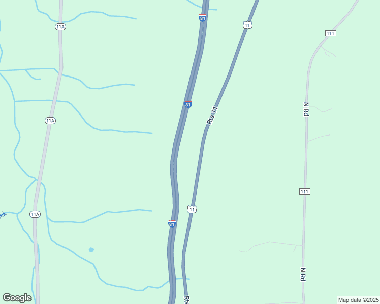 map of restaurants, bars, coffee shops, grocery stores, and more near 1447 U.S. 11 in Tully