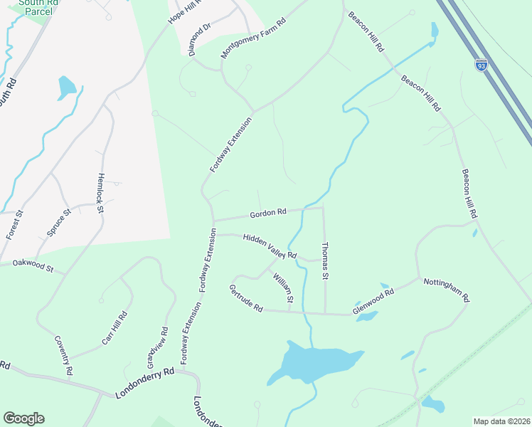 map of restaurants, bars, coffee shops, grocery stores, and more near 15 Gordon Road in Derry