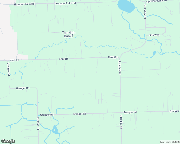 map of restaurants, bars, coffee shops, grocery stores, and more near 1730 Kent Road in Brandon Township