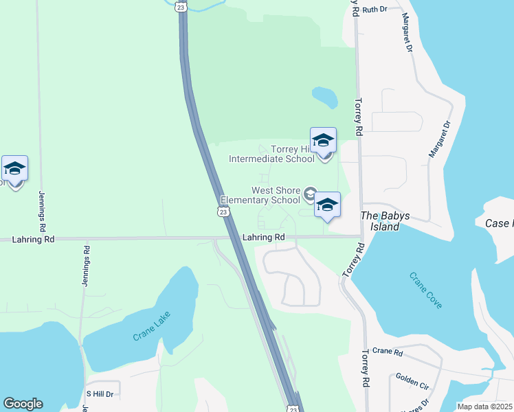 map of restaurants, bars, coffee shops, grocery stores, and more near 12506 Saint Andrews Way in Fenton
