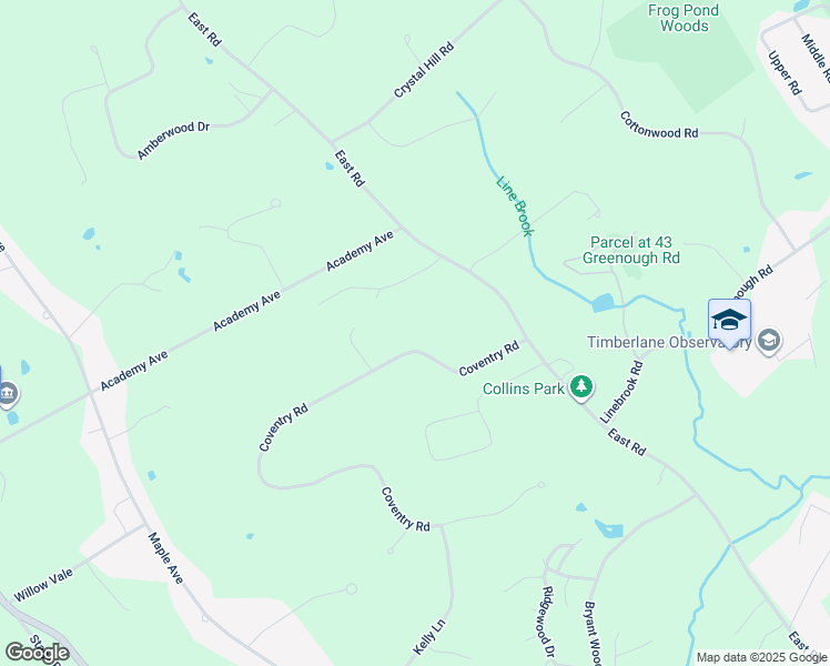 map of restaurants, bars, coffee shops, grocery stores, and more near 6 Coventry Road in Atkinson