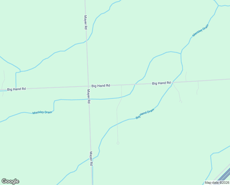 map of restaurants, bars, coffee shops, grocery stores, and more near 7403 Big Hand Road in Saint Clair