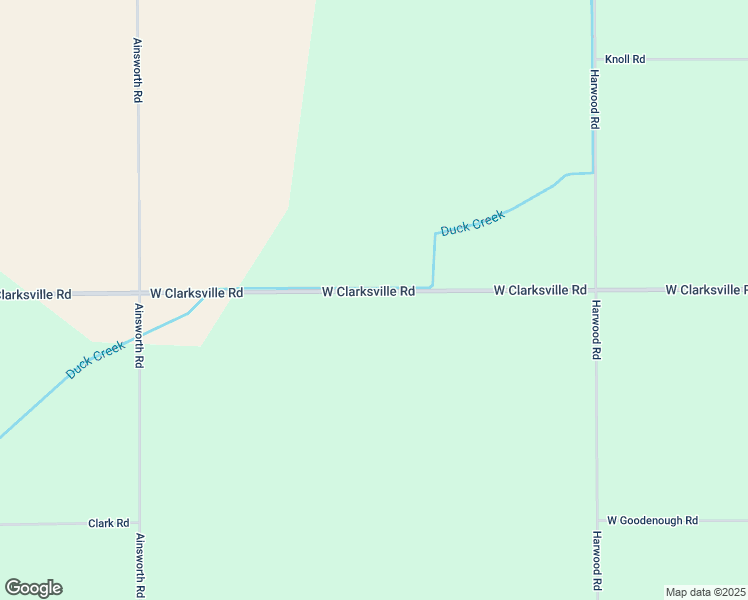 map of restaurants, bars, coffee shops, grocery stores, and more near 1481 West Clarksville Road in Lake Odessa