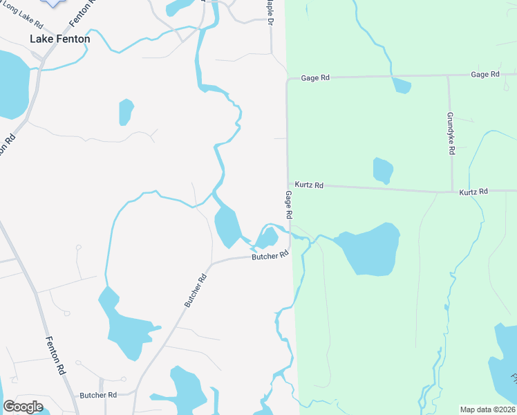 map of restaurants, bars, coffee shops, grocery stores, and more near 12476 Gage Road in Holly