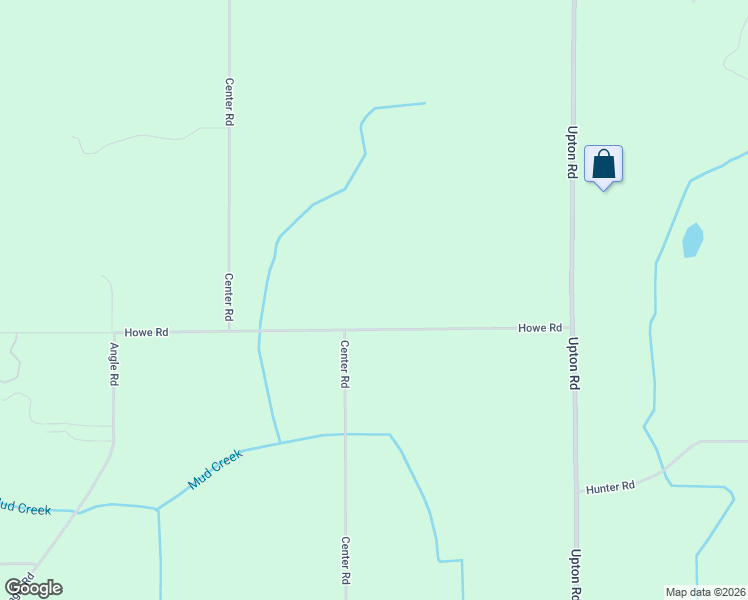 map of restaurants, bars, coffee shops, grocery stores, and more near 7337 Howe Road in Clinton County
