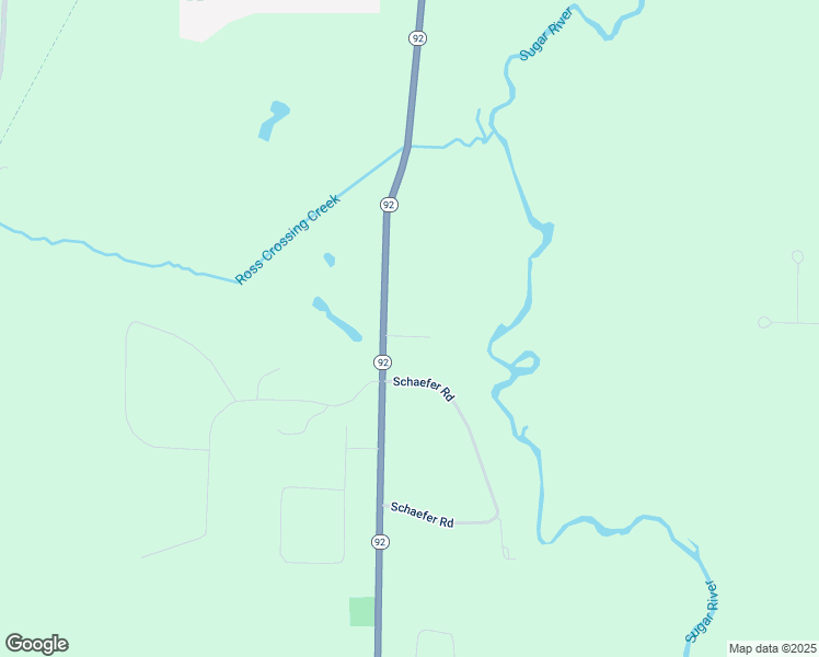 map of restaurants, bars, coffee shops, grocery stores, and more near N9306 State Road 92 in Belleville