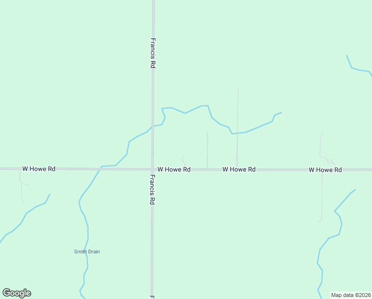 map of restaurants, bars, coffee shops, grocery stores, and more near 6860 West Howe Road in DeWitt