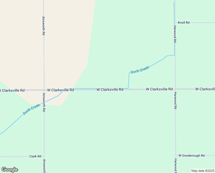 map of restaurants, bars, coffee shops, grocery stores, and more near 1481 West Clarksville Road in Lake Odessa