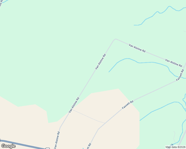 map of restaurants, bars, coffee shops, grocery stores, and more near 261 Van Alstine Road in Jordanville