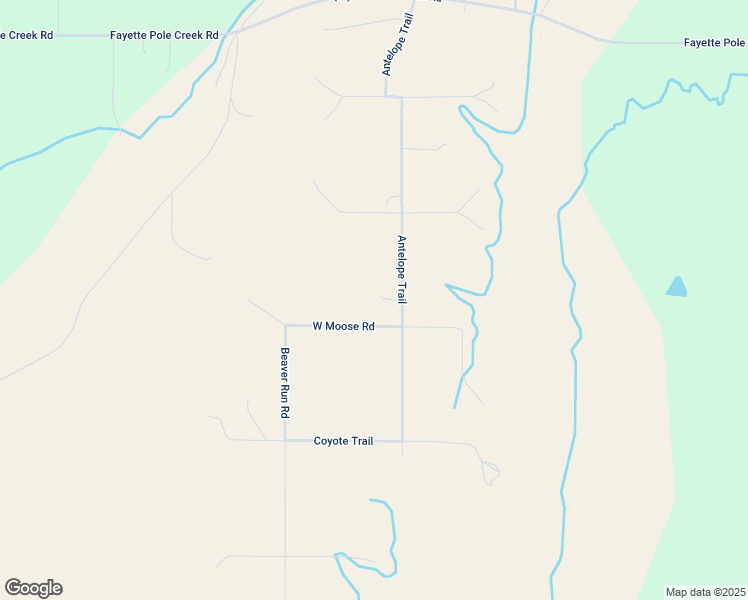 map of restaurants, bars, coffee shops, grocery stores, and more near 19 West Moose Road in Pinedale