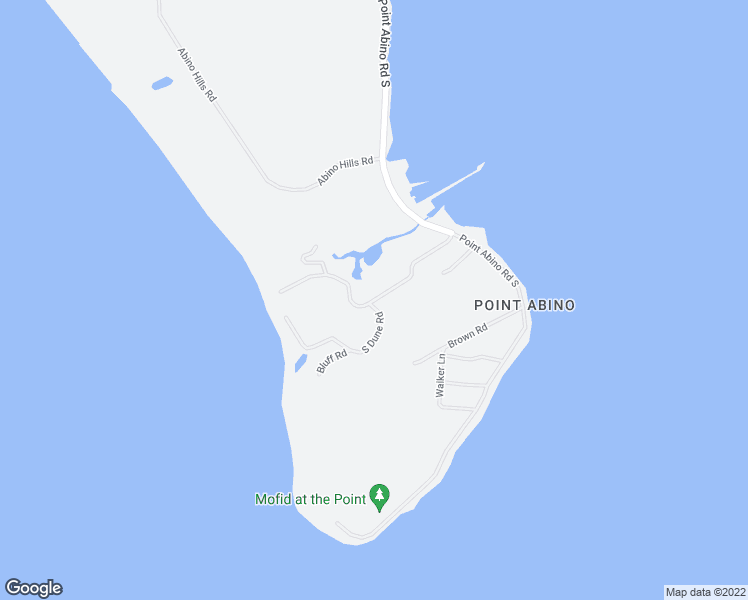 map of restaurants, bars, coffee shops, grocery stores, and more near 119 Abino Dunes Road in Fort Erie