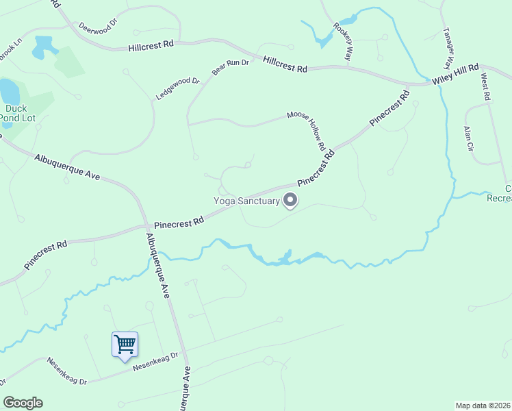 map of restaurants, bars, coffee shops, grocery stores, and more near 123 Pinecrest Road in Litchfield