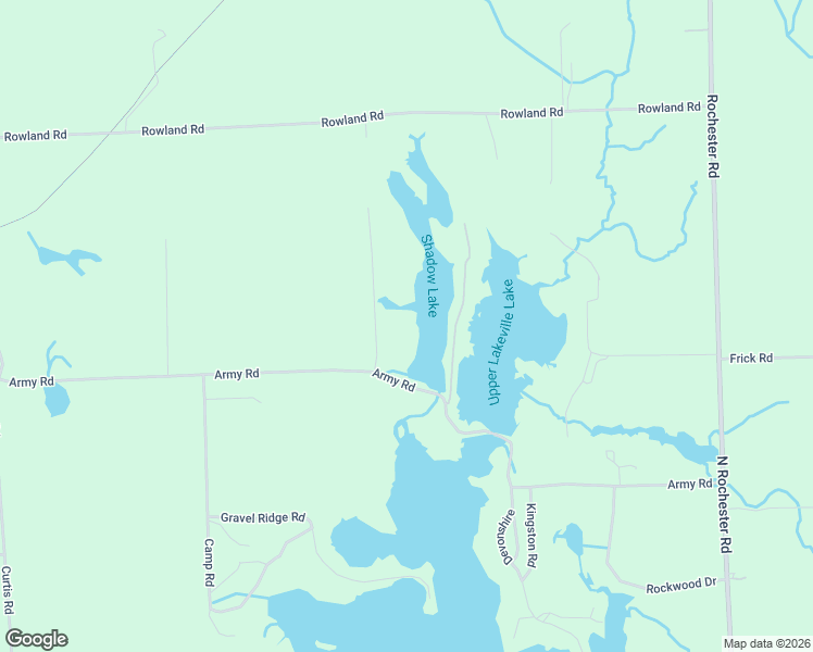 map of restaurants, bars, coffee shops, grocery stores, and more near 3120 Pond Road in Leonard