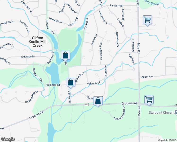 map of restaurants, bars, coffee shops, grocery stores, and more near 6 Guadalupe Pass in Saratoga County
