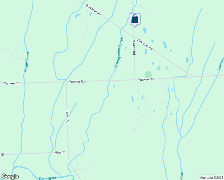 map of restaurants, bars, coffee shops, grocery stores, and more near 5041 Yankee Road in Saint Clair