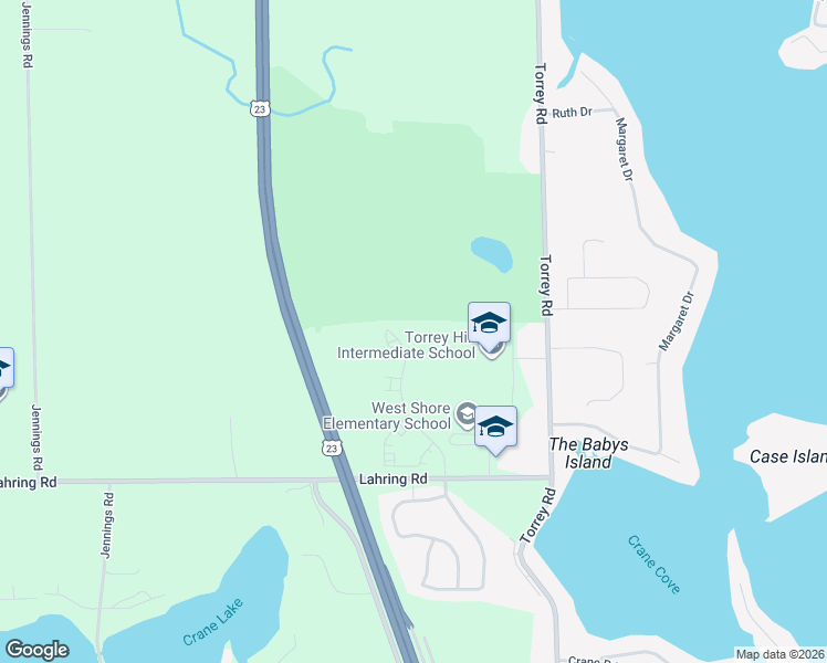 map of restaurants, bars, coffee shops, grocery stores, and more near 12273 Saint Andrews Way in Fenton