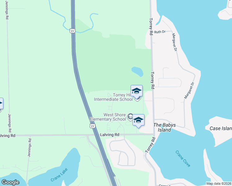 map of restaurants, bars, coffee shops, grocery stores, and more near 12273 Saint Andrews Way in Fenton