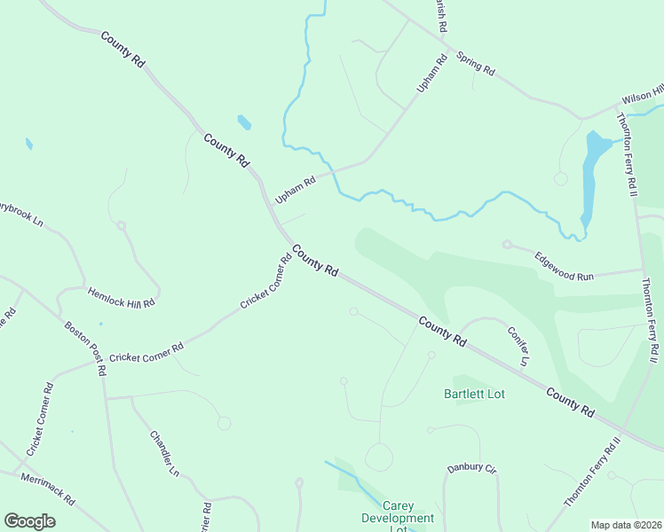 map of restaurants, bars, coffee shops, grocery stores, and more near 13 Fernwood Lane in Amherst