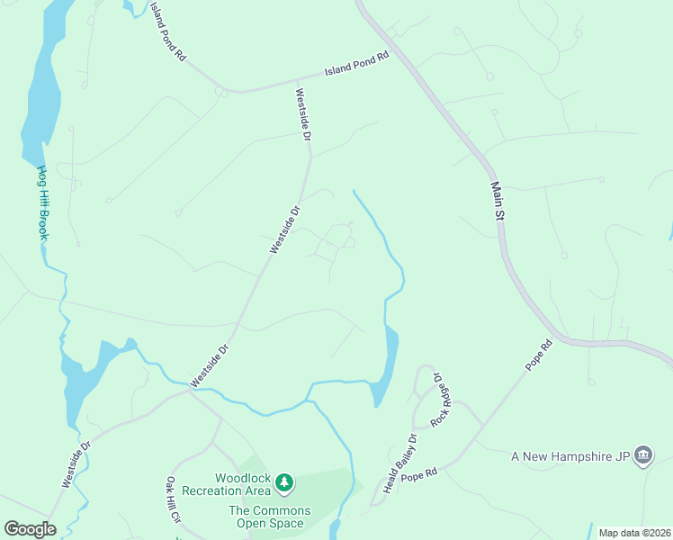 map of restaurants, bars, coffee shops, grocery stores, and more near 23 Lexington Road in Atkinson