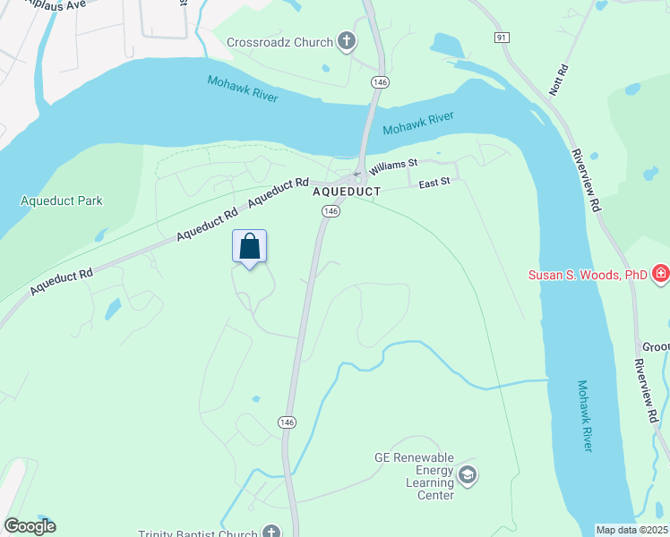 map of restaurants, bars, coffee shops, grocery stores, and more near 2820 New York 146 in Schenectady County