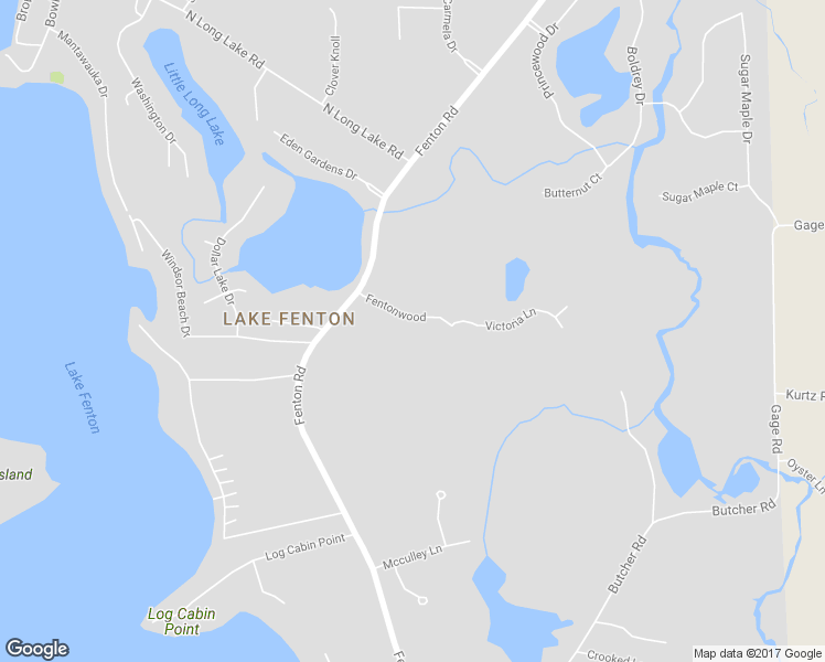 map of restaurants, bars, coffee shops, grocery stores, and more near 1361 Fentonwood in Fenton