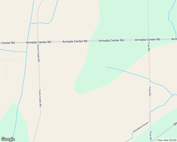 map of restaurants, bars, coffee shops, grocery stores, and more near 21280 Armada Center Road in Armada