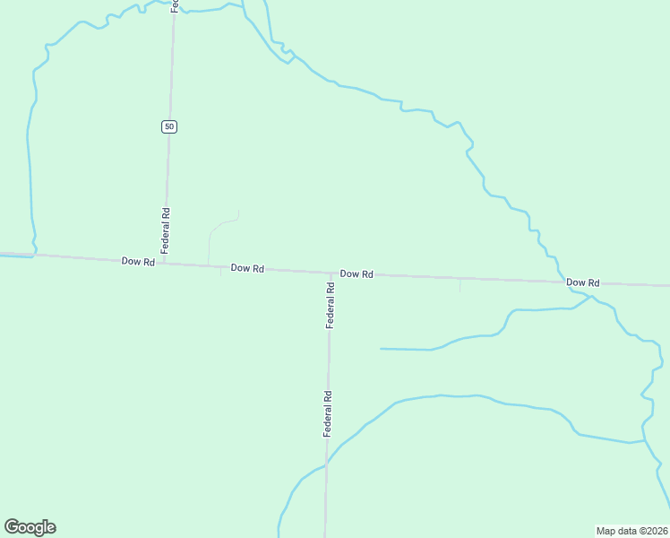 map of restaurants, bars, coffee shops, grocery stores, and more near 2322 Dow Road in Piffard