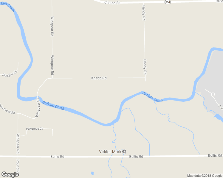 map of restaurants, bars, coffee shops, grocery stores, and more near 820 Knabb Road in Erie County