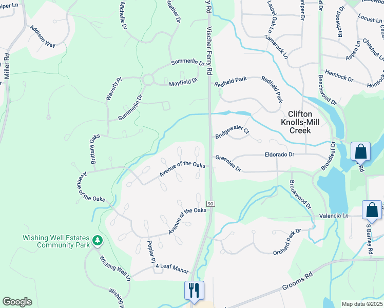 map of restaurants, bars, coffee shops, grocery stores, and more near 4 Northgate Court in Saratoga County