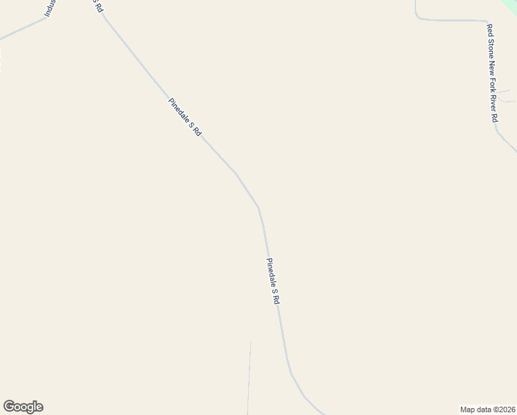 map of restaurants, bars, coffee shops, grocery stores, and more near Pinedale South Road in Pinedale