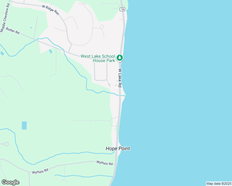 map of restaurants, bars, coffee shops, grocery stores, and more near 3724 County Road 16 in Canandaigua