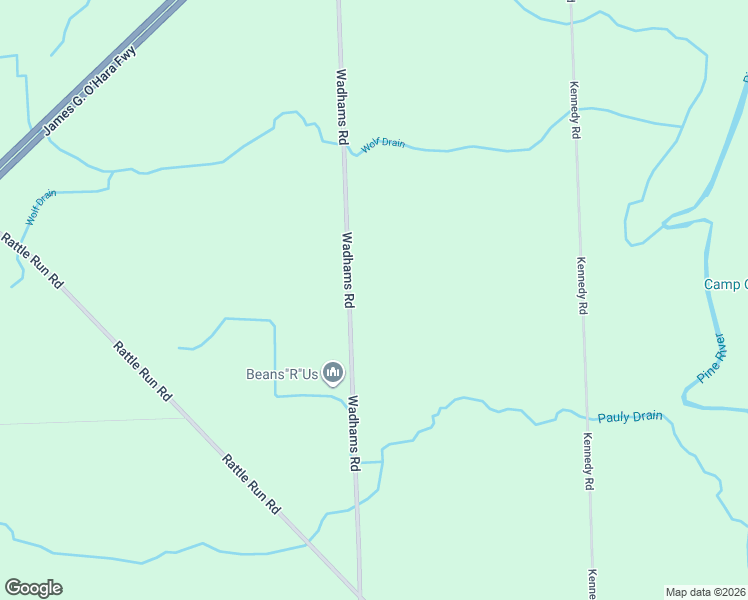 map of restaurants, bars, coffee shops, grocery stores, and more near 1844 Wadhams Road in Saint Clair