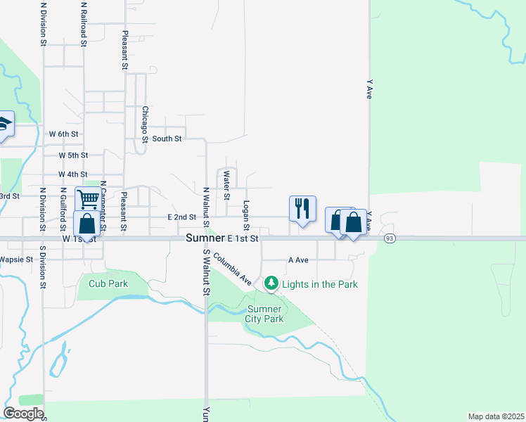 612 East 2nd Street, Sumner IA Walk Score