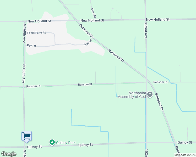 map of restaurants, bars, coffee shops, grocery stores, and more near 15471 Ransom Street in Holland