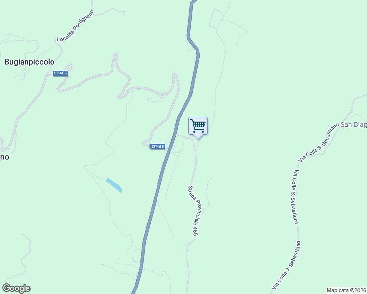 map of restaurants, bars, coffee shops, grocery stores, and more near in Provincia di Perugia