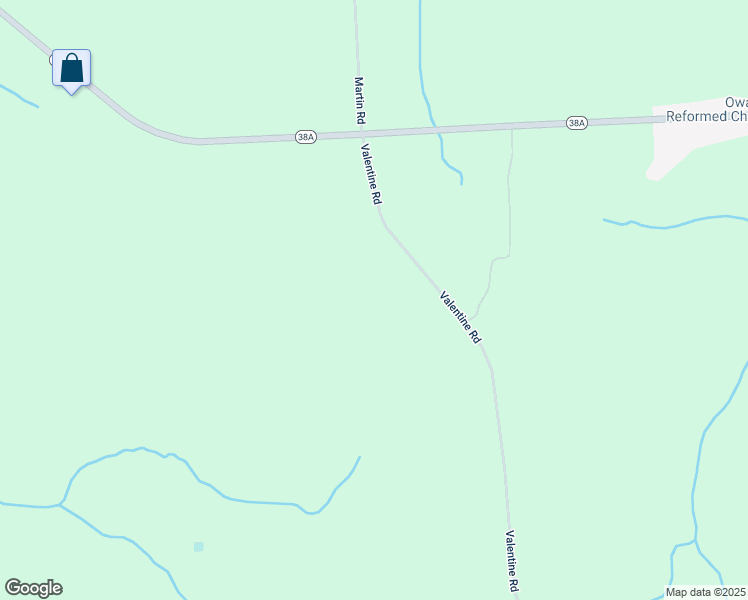 map of restaurants, bars, coffee shops, grocery stores, and more near 4779 Valentine Road in Auburn