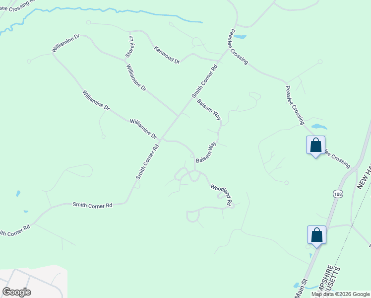 map of restaurants, bars, coffee shops, grocery stores, and more near 19 Bootland Farm Road in Newton