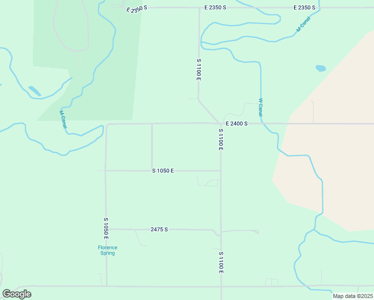 map of restaurants, bars, coffee shops, grocery stores, and more near 2399 South 1100 East in Hagerman