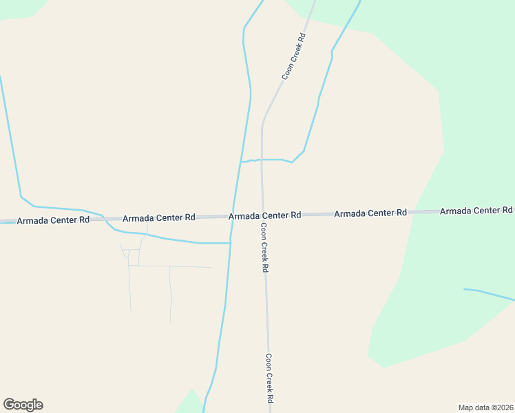 map of restaurants, bars, coffee shops, grocery stores, and more near 75057 Coon Creek Road in Armada