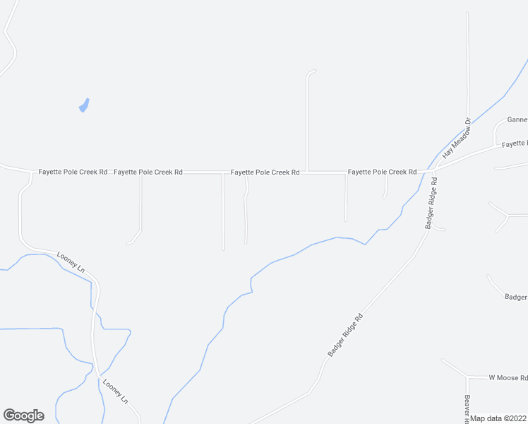 map of restaurants, bars, coffee shops, grocery stores, and more near 212 Fayette Pole Creek Road in Pinedale