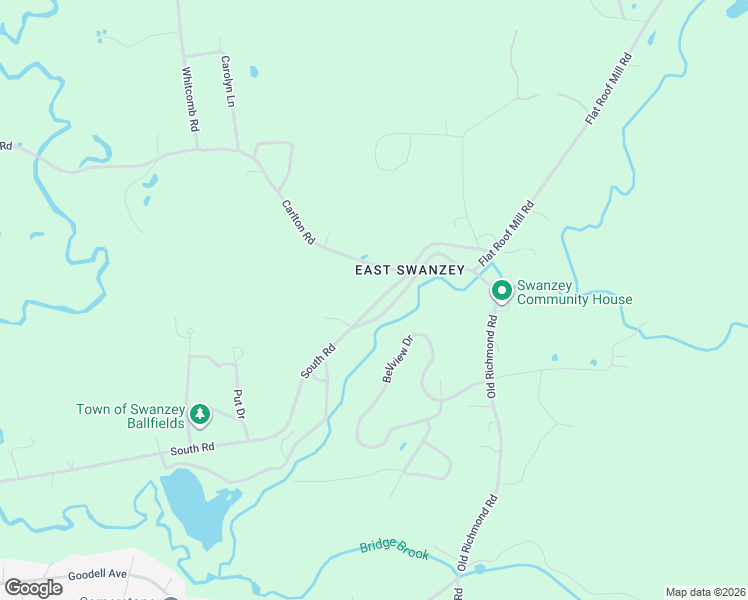 map of restaurants, bars, coffee shops, grocery stores, and more near 234 South Road in Swanzey
