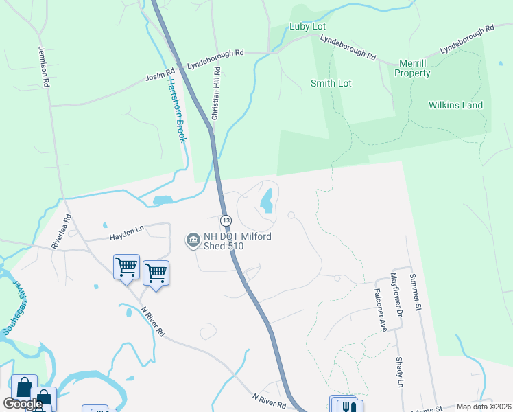 map of restaurants, bars, coffee shops, grocery stores, and more near 49 Quarry Circle in Milford