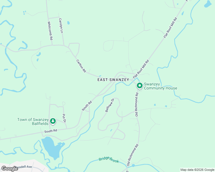 map of restaurants, bars, coffee shops, grocery stores, and more near 234 South Road in Swanzey