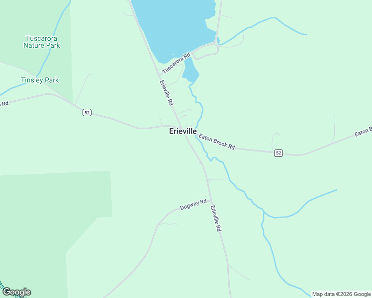 map of restaurants, bars, coffee shops, grocery stores, and more near 2551 Erieville Road in Erieville